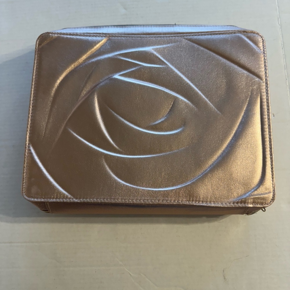 NWOT Lancome Holiday 2024 Ltd Edition Cosmetic Case Make-Up Bag 13” x 10” x 3.5”